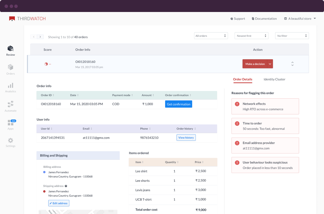 risky-order-profiling