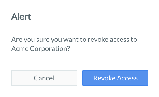 Revoke Access