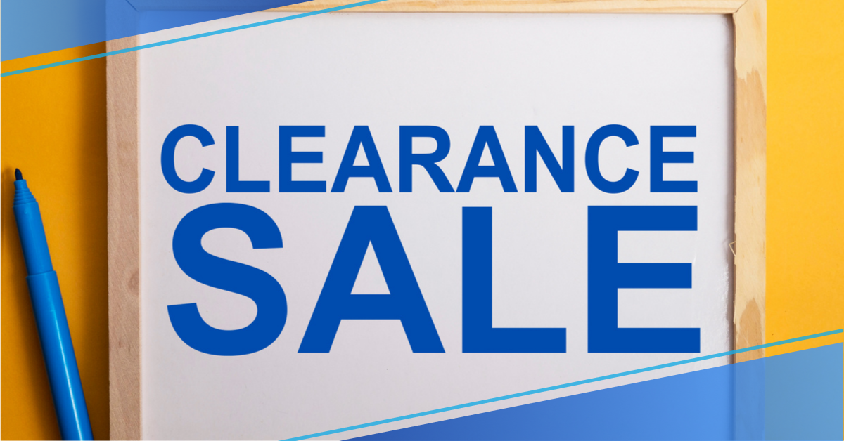  Clearance Sale