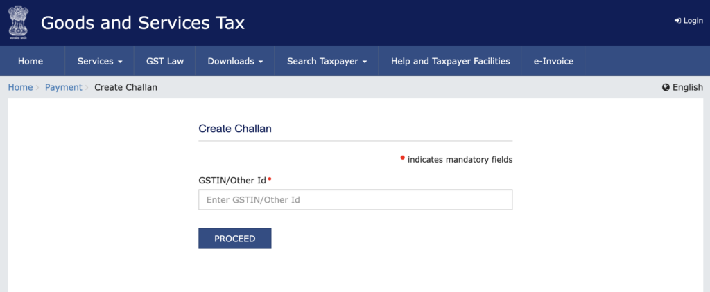 how to pay gst online step 4