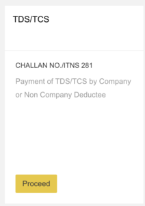 Challan No./ITNS 281