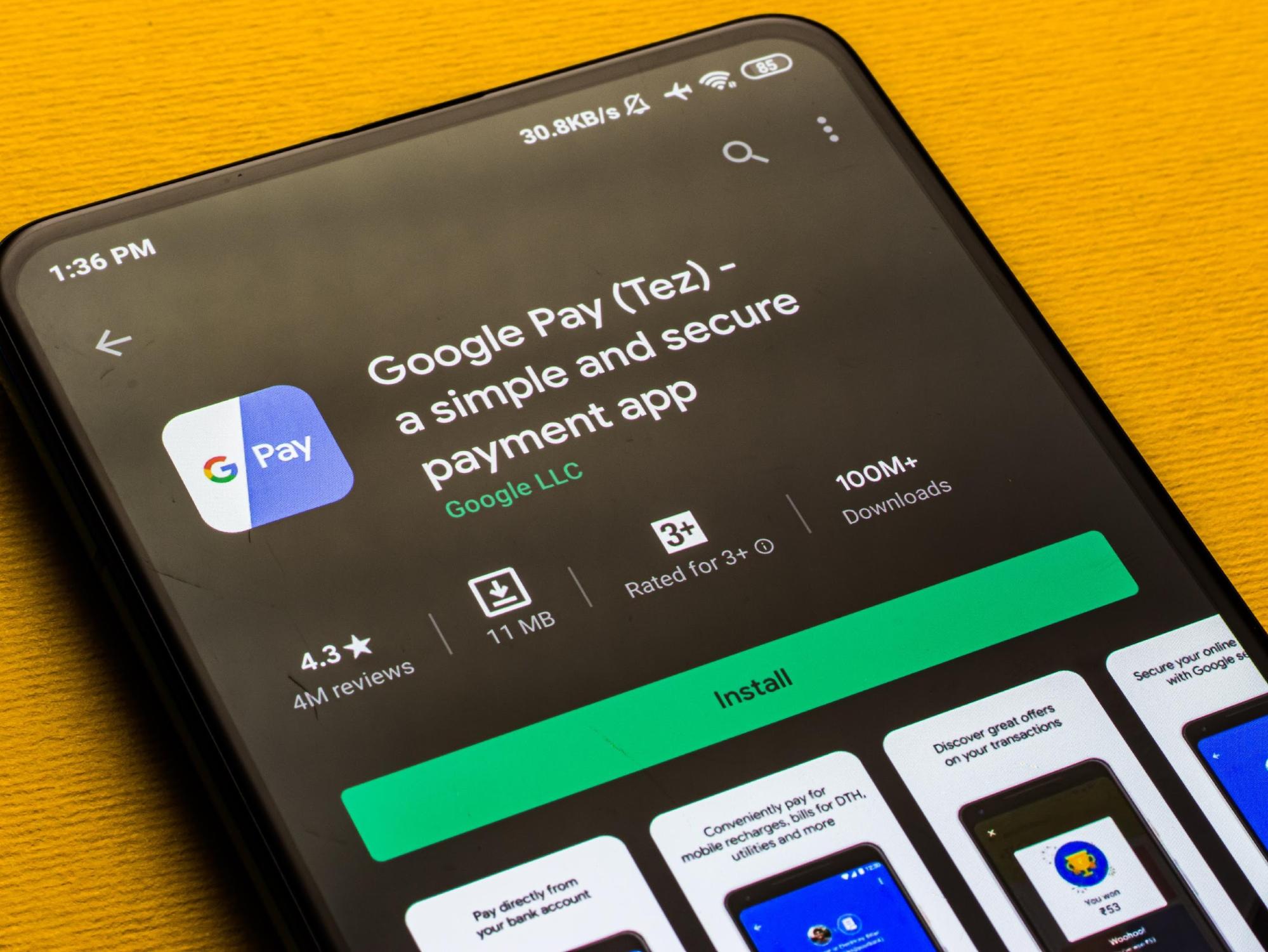 Google pay deals money transfer