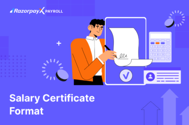Salary certificate format