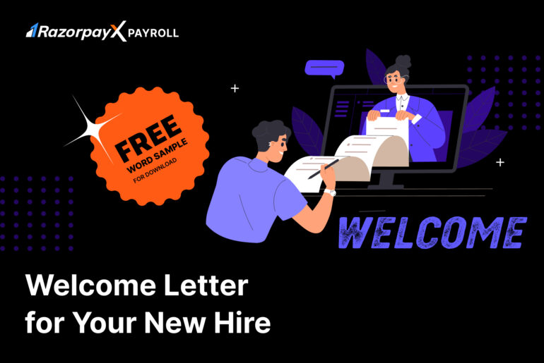 welcome letter format
