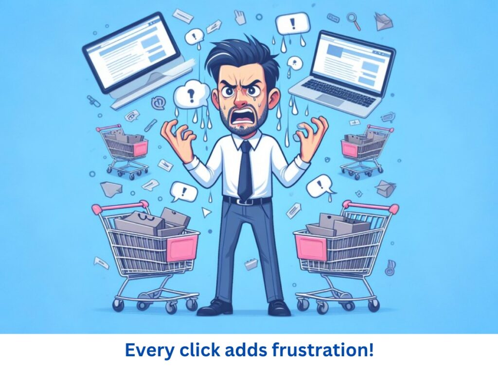 Remove frustration with one-click checkout