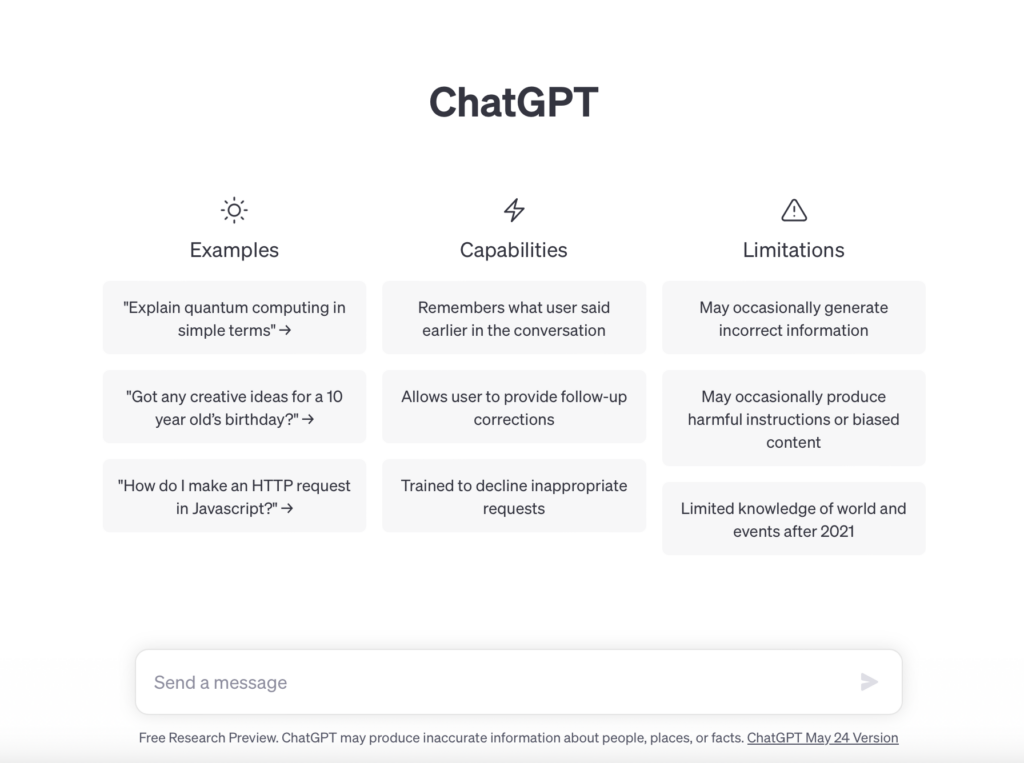 using chatgpt for technical writing