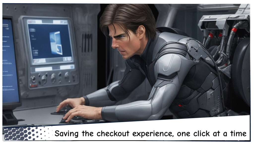 fast checkout- one-click at a time!