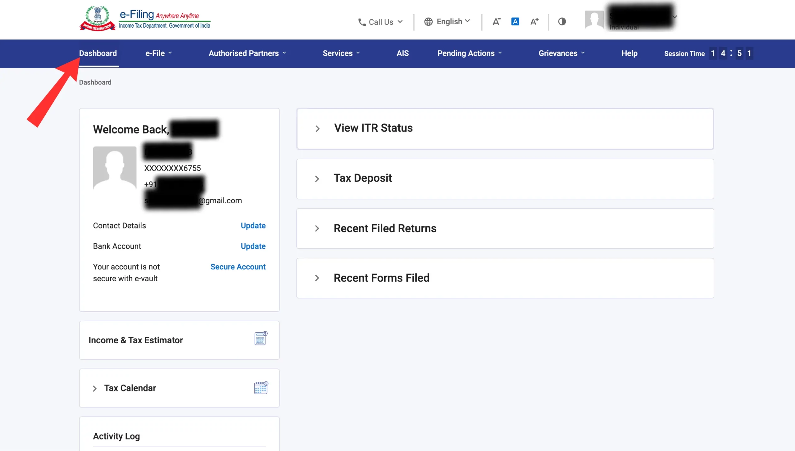 Tax Refund Status For FY 202324 Check ITR Refund Status