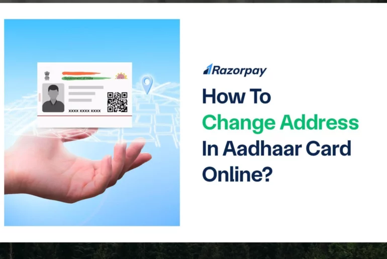 how to change address in aadhaar card online