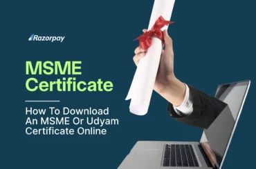 how to download msme certificate
