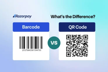 Difference between barcode and qr code