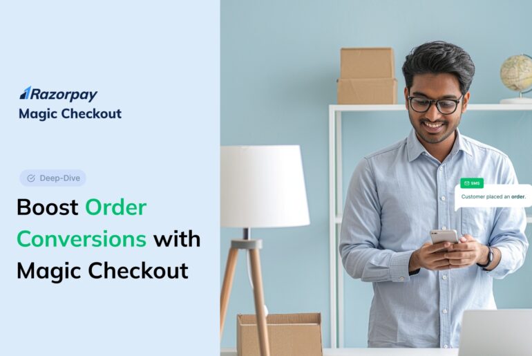 Order conversion rate- Magic Checkout