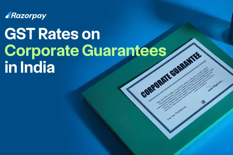 GST Rates on Corporate Guarantees
