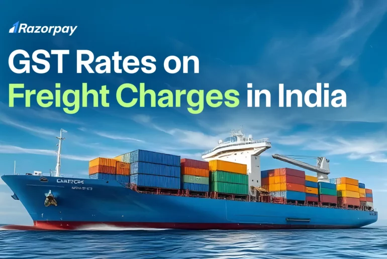 GST Rates on Freight Charges