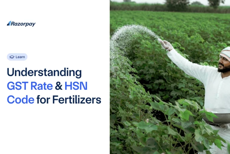 GST Rates & HSN Code for Fertilizers