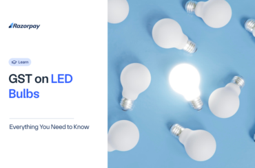 GST on LED Bulbs