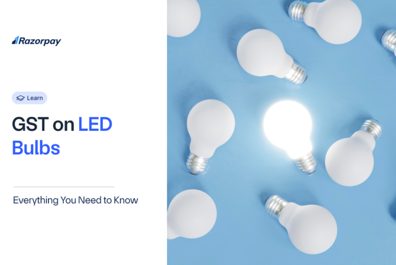 GST on LED Bulbs
