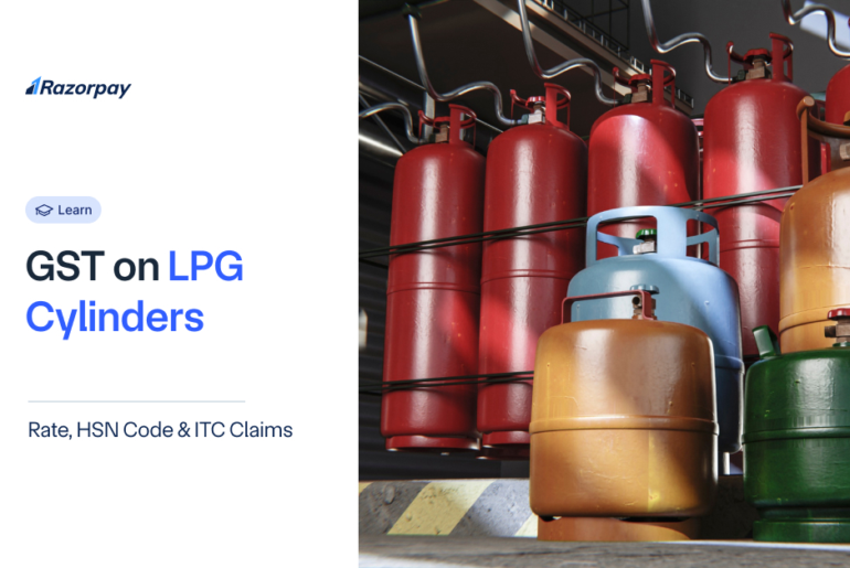 GST on LPG Cylinders