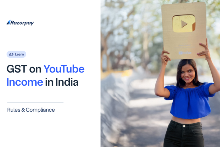 GST on YouTube Income