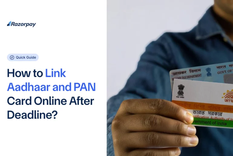 Link Aadhaar and PAN Card Online After Deadline