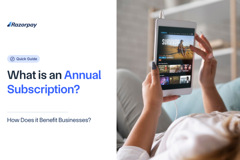 annual subscription