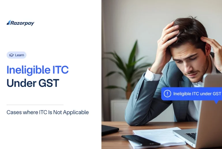 Ineligible ITC Under GST