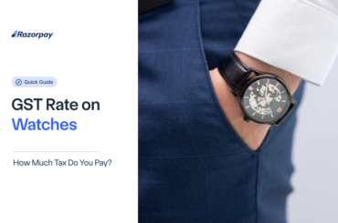 GST Rate on Watches