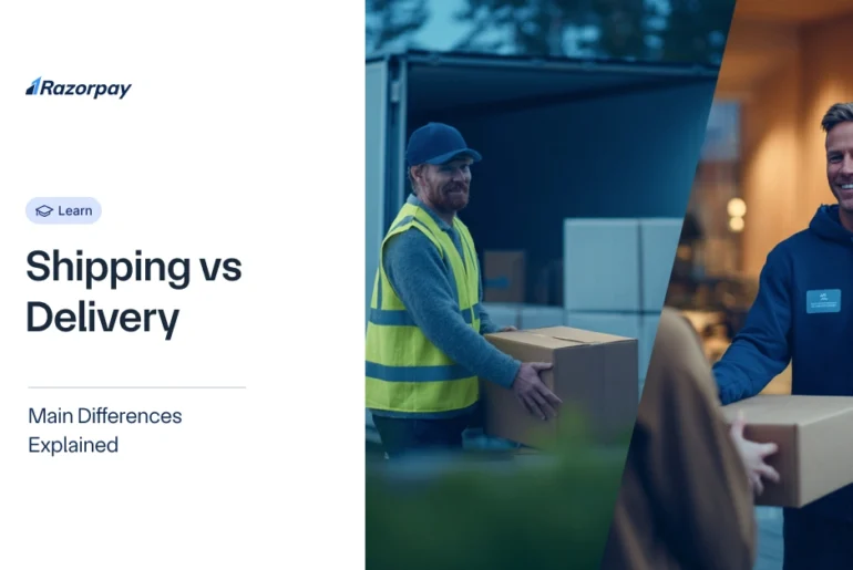Shipping vs Delivery