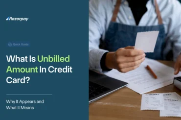 What Is Unbilled Amount In Credit Card_