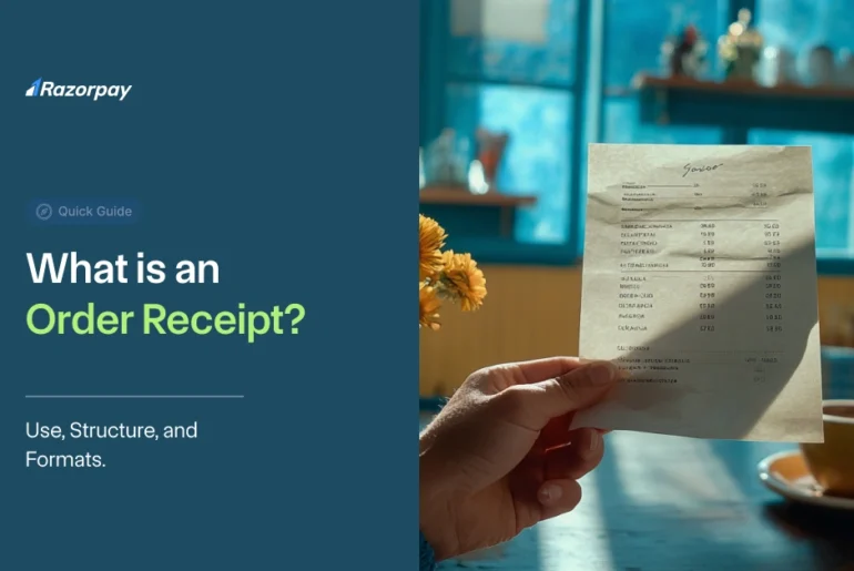 What is an Order Receipt_