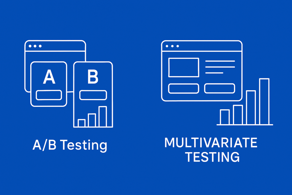 AB testing vs multivariate testing