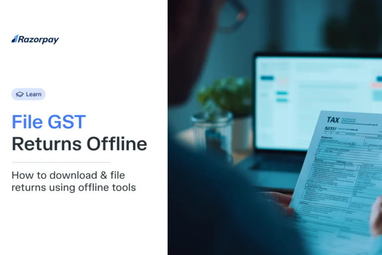 File GST Returns Offline