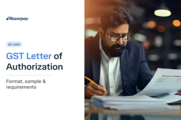 GST Letter of Authorization