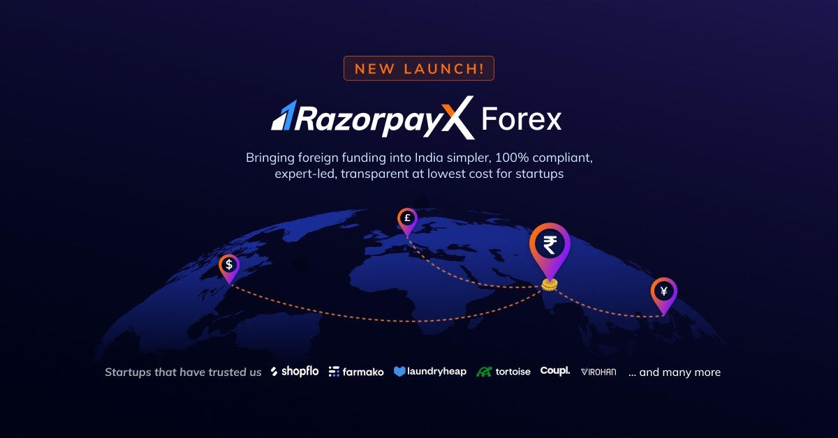 In A First, RazorpayX Launches Forex Service For Founders To Maximise Foreign Funding (FDI) Inflow To India